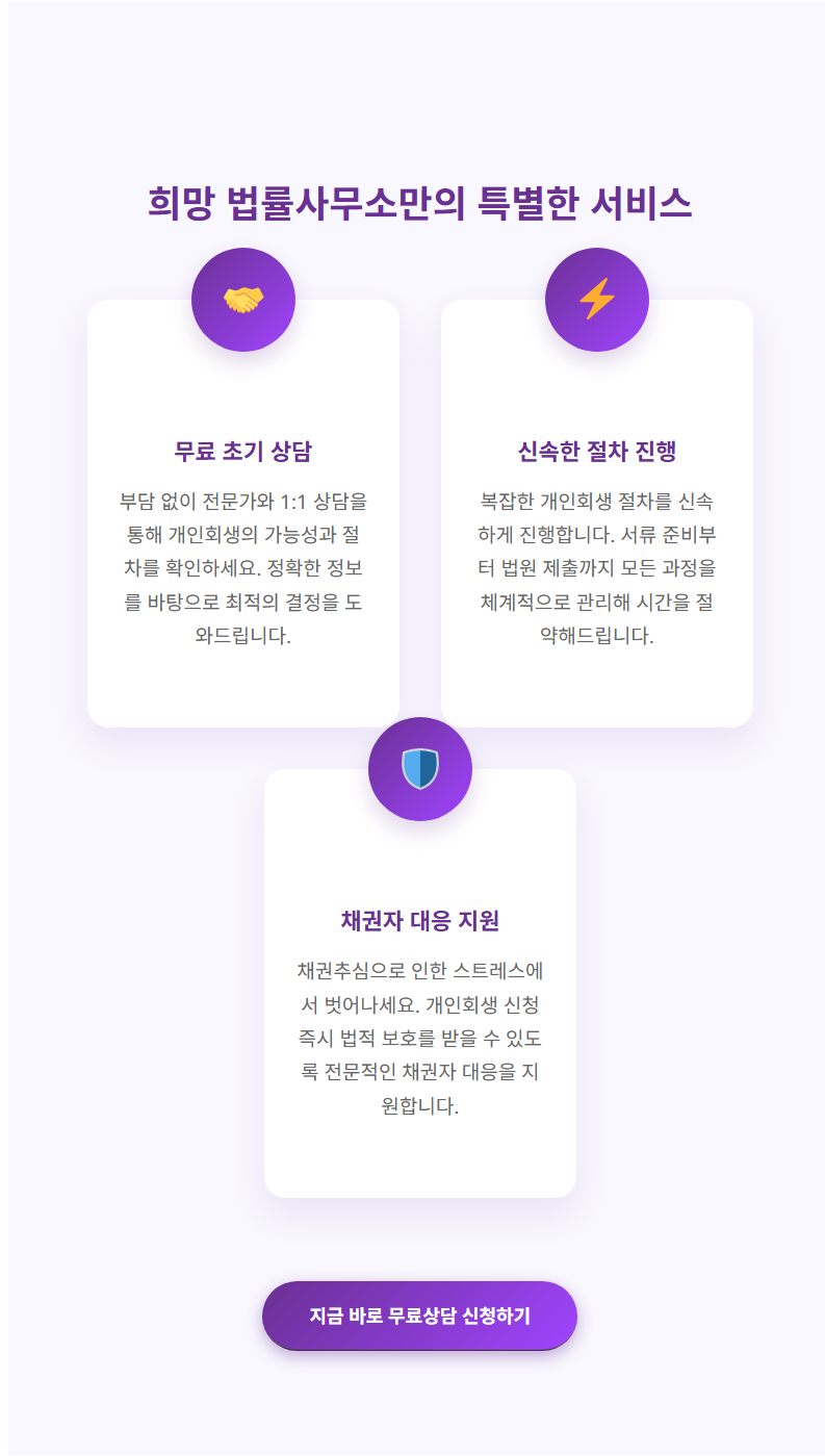 개인회생무료상담2